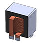 HWIA3938 Series Helical Edge Wound (HEW) High Current Inductors